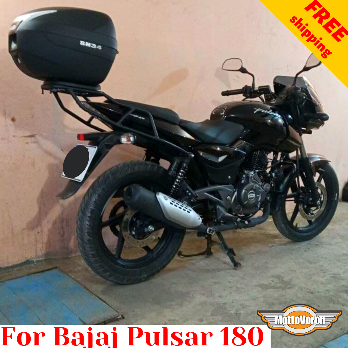 For Bajaj Pulsar 180 Rear luggage rack Kawasaki Rouser 180 Rear