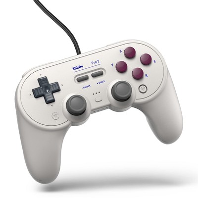 8BitDo Pro 2 Wired Controller for Switch, Windows, Steam Deck & Raspberry Pi