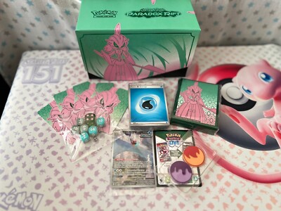 Iron Valiant OPENED ETB W/PROMO OPENED BOX Pokémon TCG Paradox