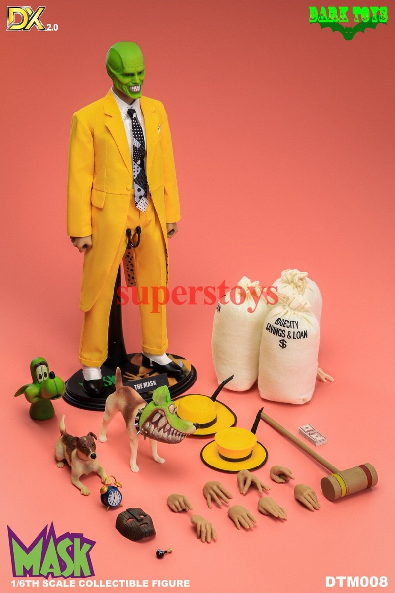DARK TOYS DTM008 1/6 Mask Man Jim Deluxe Edition 2.0 Male Action