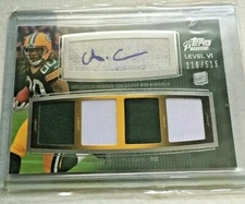 2011 Topps Prime ALEX GREEN Level VI Quad relic auto /515