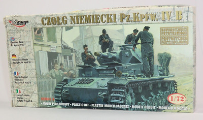 Mirage Hobby Bausatz - Pz.Kpfw. IV Ausf. B, Nr. 72852, 1:72, in OVP#23-2183/R