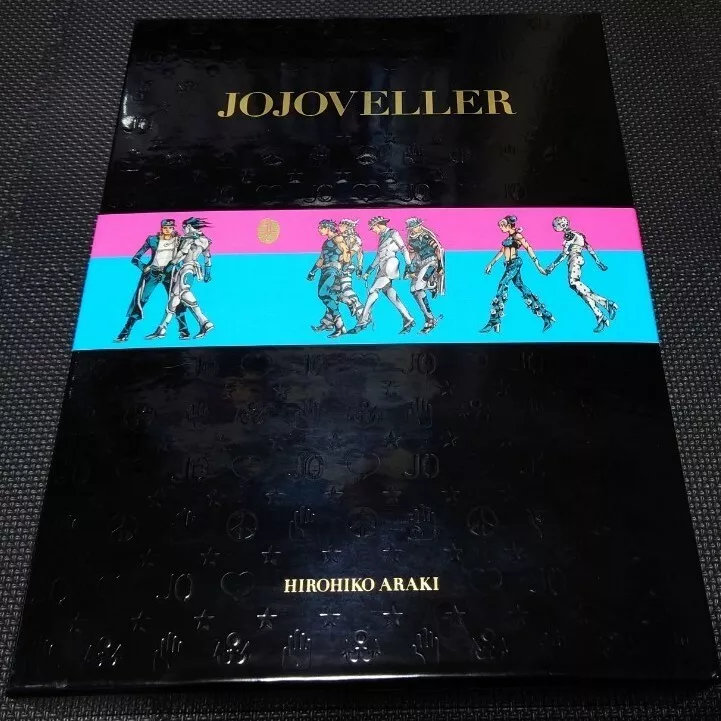 JoJo's Bizarre Adventure Art Book JOJOVELLER Limited Edition w/Blu-ray