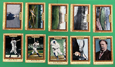 2010 TOPPS BASEBALL SERIES 1 HISTORY OF THE GAME NEAR SET 24/25 RUTH, RYAN