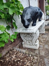 Puma lebensgroß Puma Figur Puma Skulptur  135 x 40 x 30 cm  GFK