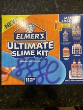 Elmer's Ultimate Slime Kit- 11 Pcs Kit Makes 8 batches- Brand New 