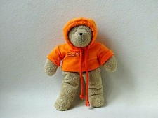 Esprit Teddy Bär orange Pullover ca.30cm Kuscheltier Plüschtier Stofftier (T179)