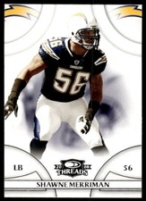 2008 Donruss Threads #116 Shawne Merriman Retail Green