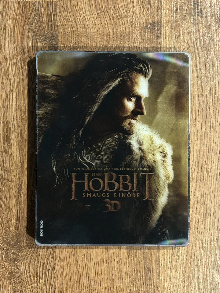 The Hobbit (German) Blu Ray 3D Steelbook Bundle lord of the rings Foto 3 de 3
