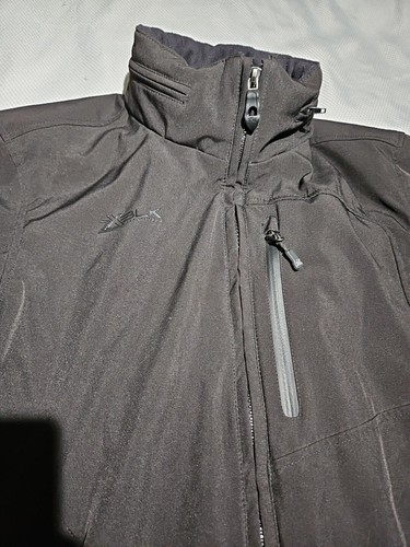 XBLK by Zeroxposur Jacket Mens Small Black 3-in-1 Packable Hood Full Zip Coat - Picture 5 of 16
