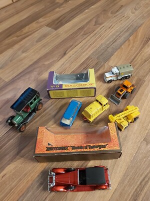 MATCHBOX Superfast yesteryear Model J Duesenberg Y4 Y5 Nr.24 Lok Bagger Radlader