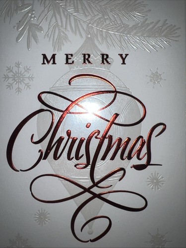 Punze schöne große Karte "Weihnachten" - Bild 2 von 5
