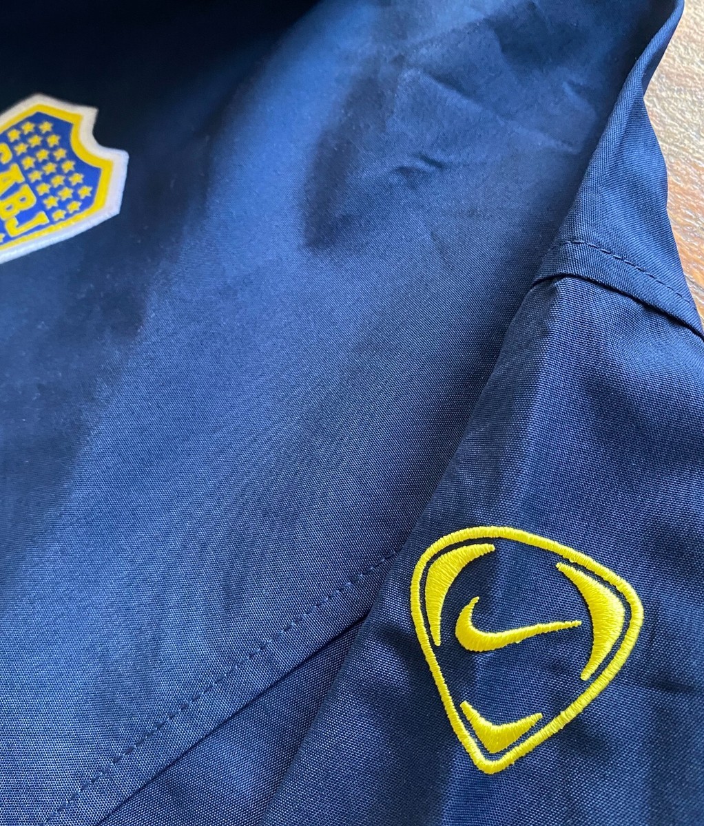 Boca Juniors 2003 Nike Jacket soccer players. Toyota cup