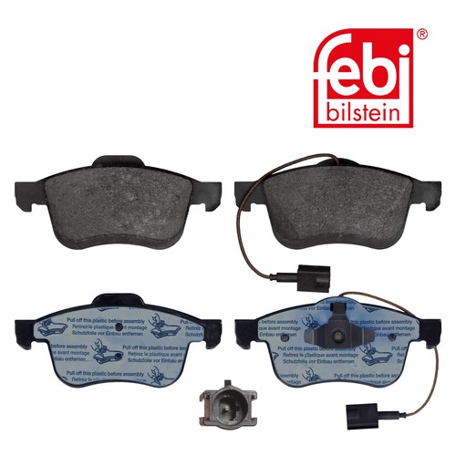 16077 FEBI BILSTEIN 20950 Kit pastiglie freni Assale anteriore, con segnalatore acustico usura | AUTODOC prezzo e recensioni