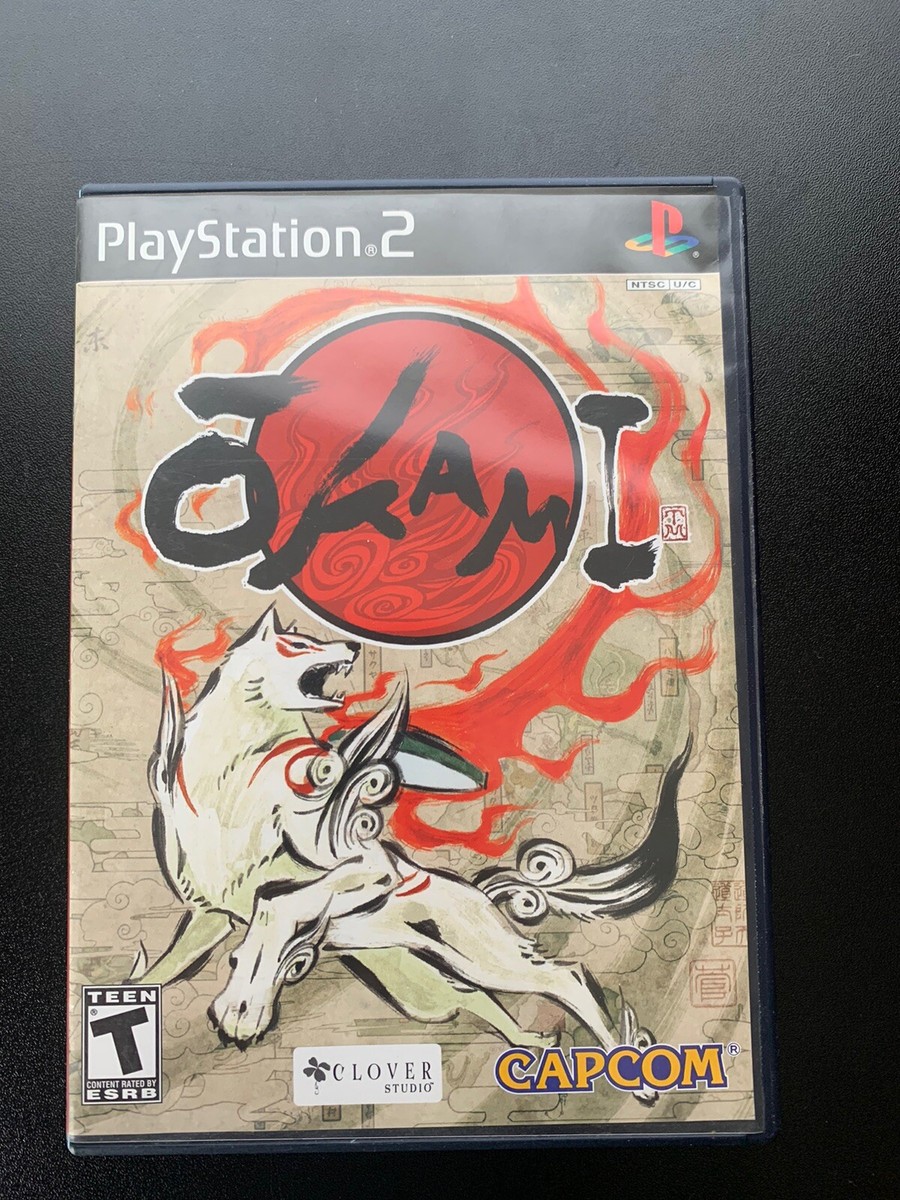 SONY PlayStation 2 PS2 Okami (BLACK LABEL VERSION & COMPLETE) EUC