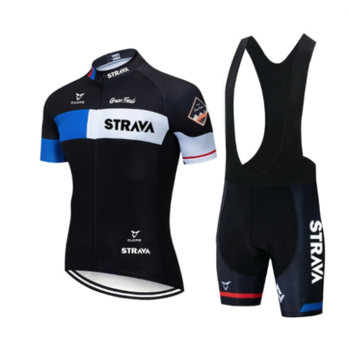 Completo Ciclismo estivo Strava New divisa fondello Gel 20D abbigliamento |  eBay