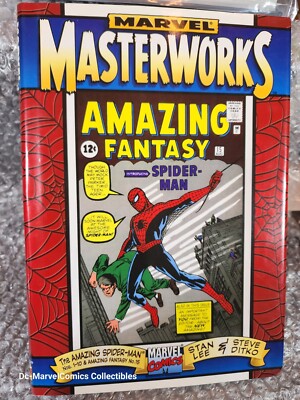 Marvel Masterworks Amazing Fantasy Spider-Man Hardcover (1998) | eBay