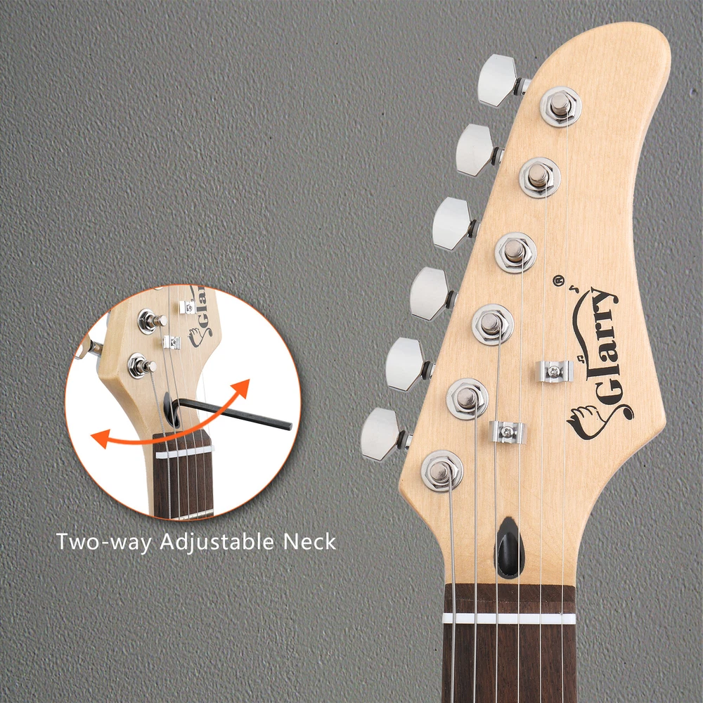 Hot Sale Glarry Full Size 6String H-H Pickups GMF Electric Guitar with Bag Strap Hot Sale Glarry Full Size 6String H-H Pickups GMF Electric Guitar with Bag Strap