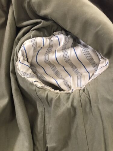 Vintage FRENCH 2nd ARMY CORPS II CA GREAT COAT SMALL/MEDIUM - Picture 12 of 14