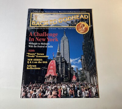 Back To Godhead Magazine - May/June 1999  - A Challenge In New York