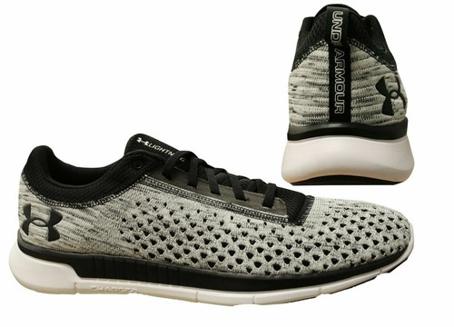 Under Armour Lightning 2 Negro Blanco Con Cordones Zapatillas para hombre  Correr 3000013 001 | eBay
