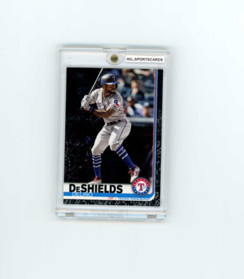 2019 Topps BLACK SP DELINO DESHIELDS /67 Texas Rangers STAR