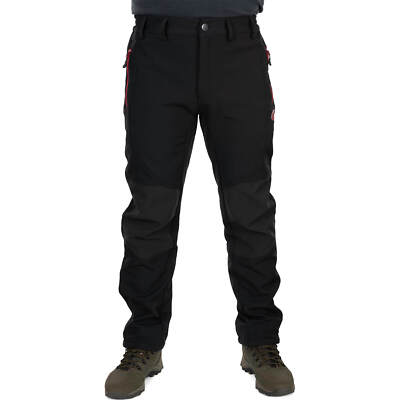 Fox Rage Pro Series Soft Shell Hose Anglerhose Schwarz Outdoor Wanderhose
