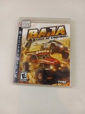 Baja Edge of Control (Sony PlayStation 3 PS3, 2008) Case and Disc Only No Manual