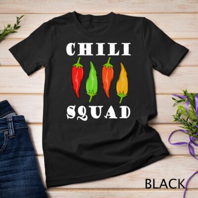Chili Squad Mexican Food Eating Spicy Food T-Shirt Unisex T-shirt