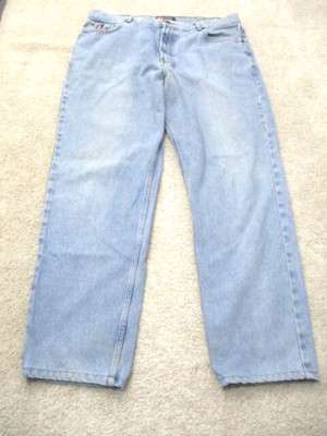 Vintage Chaps Ralph Lauren Jeans Mens 40x32 Blue Denim Hemmed