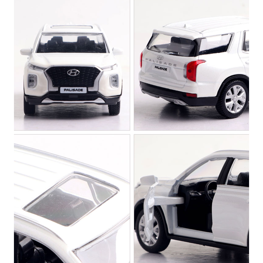 HYUNDAI ヒュンダイ PALISADE ミニカー Hyundai Palisade Diecast, White | eBay