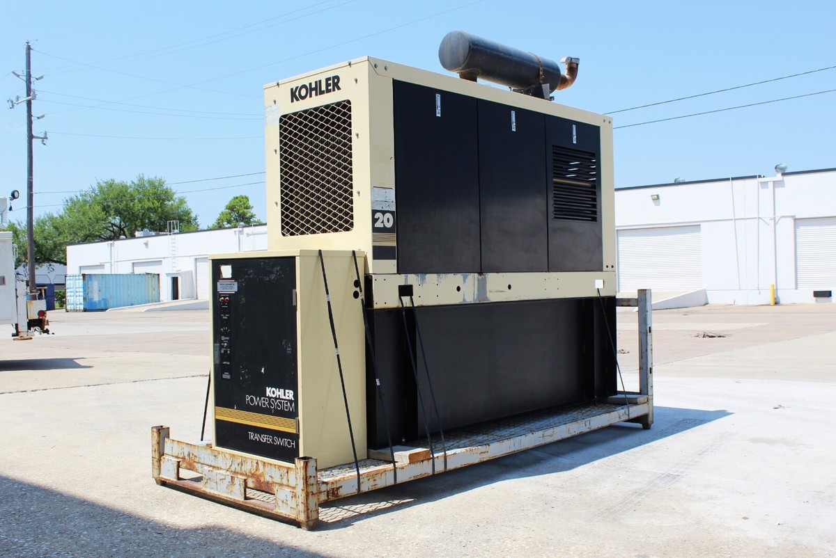 KOHLER POWER SYSTEM 20R0ZJ61 SINGLE PHASE STANDBY GENERATOR 25 KW