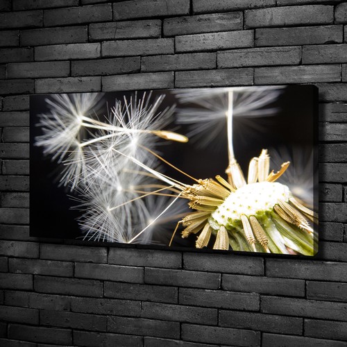 Tableau Toile Imprimé Diamants 100x50 Cm - Marque Tulup, Style Moderne, Noir - Décoration Murale élégante Pour Salon Ou Bureau