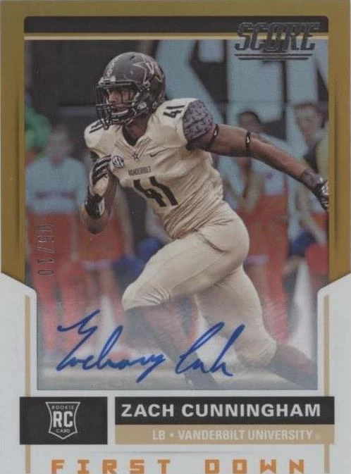 Rookie Signatures First Down