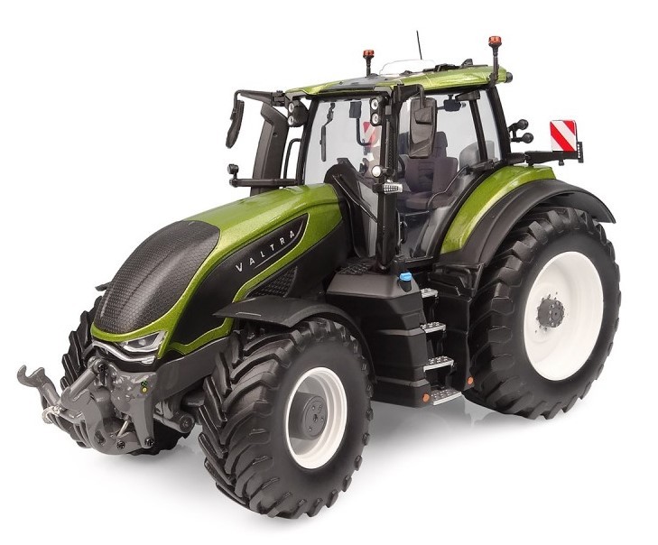 Universal Hobbies Valtra S416 tracteur miniature vert métallisé à l'échelle 1/32