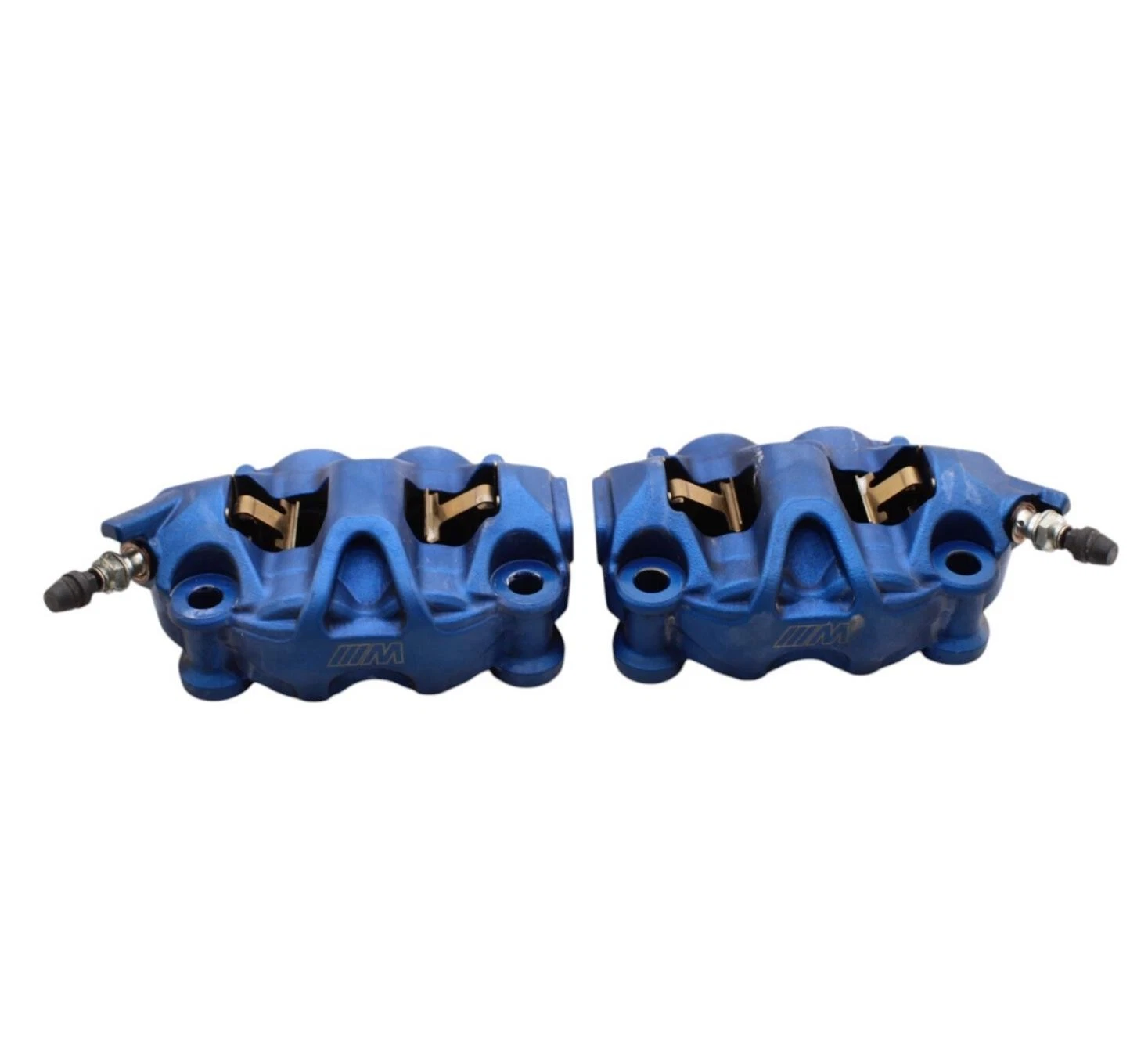 2020 - 2024 BMW S1000RR Vorderbremssattel Set Links Rechts Pads Paar BLUE STOCK