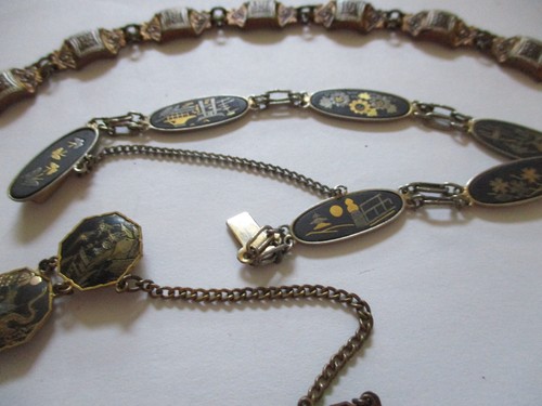 Lot of (3) Damascene Bracelets