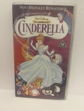 Walt Disneys Cinderella (PAL VHS)  