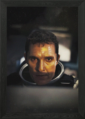 Matthew McConaughey as Cooper in In Framed Wall Art Poster Canvas Print Picture