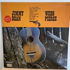 Jimmy Dean/Webb Pierce - Jimmy Dean/Webb Pierce - Music Vinyl Record Jimmy Dean/Webb Pierce - Jimmy Dean/Webb Pierce - Music Vinyl Record
