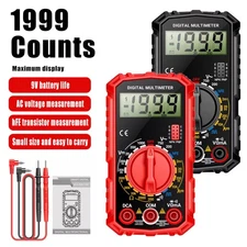 NEW Digital Multimeter Automotive AC/DC Voltmeter Current Meter Multi Tester