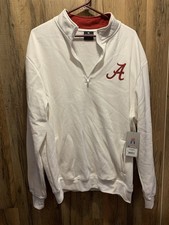 Alabama Crimson Tide Quarter Zip Pullover Men  s Size L B172 