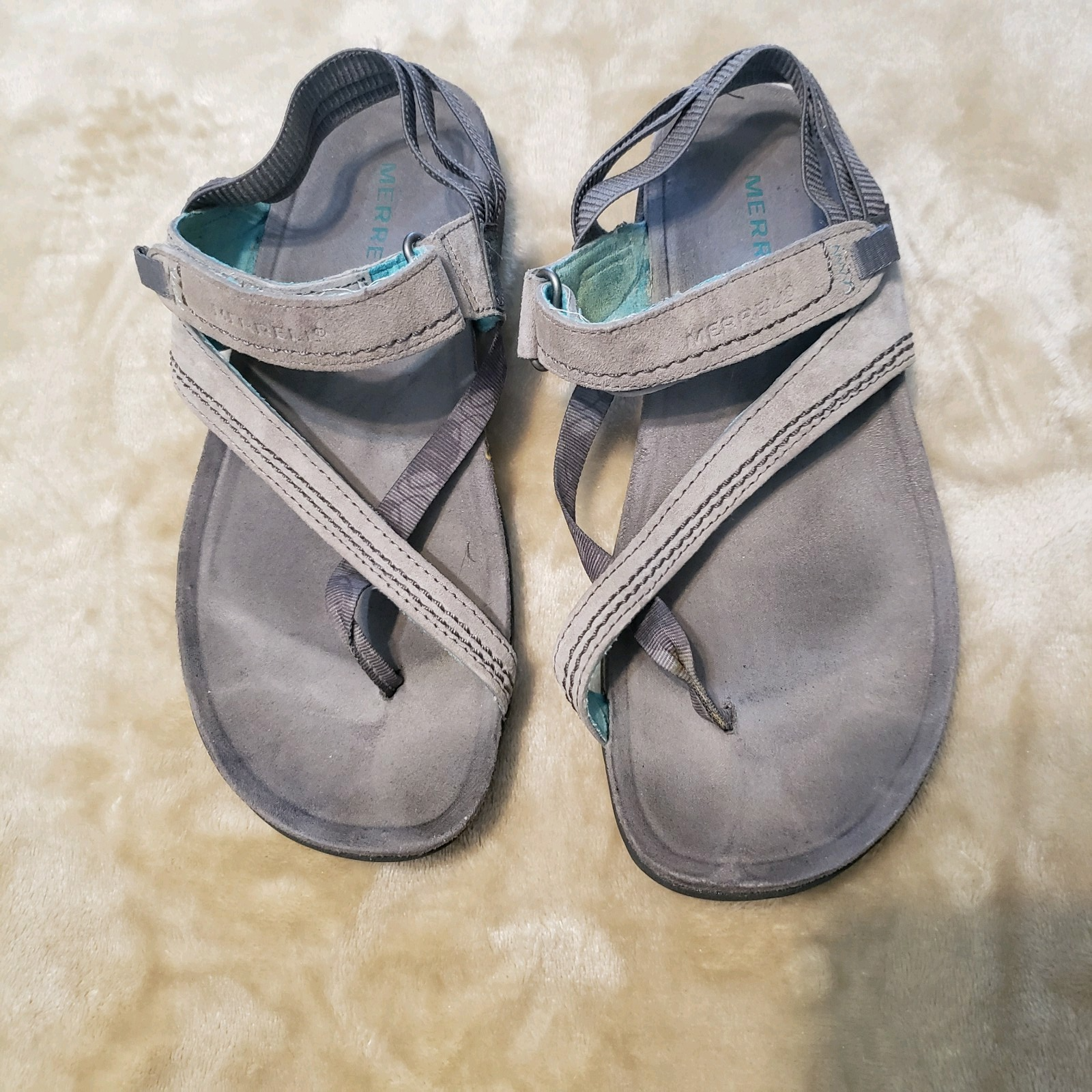 Sandali Merrell Drizzle grigio acqua J57510 donna taglia 8