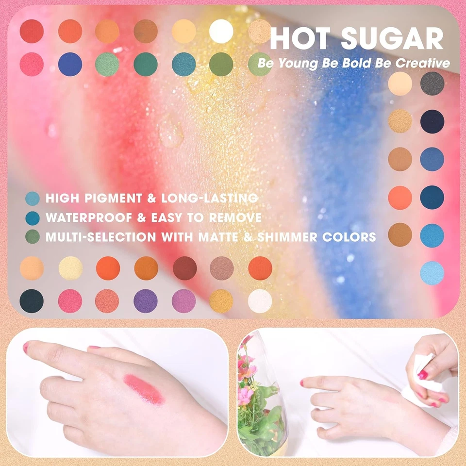 Kit de Maquillaje Hot Sugar para Niñas 4-6, Set Edades 8-12, ROSA Foto 4 de 4