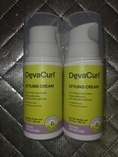 DevaCurl Styling Cream Touchable Moisturizing Definer, 5.1 oz Lot Of 2