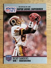 1990-91 Pro Set Super Bowl 160 #49 Ricky Sanders