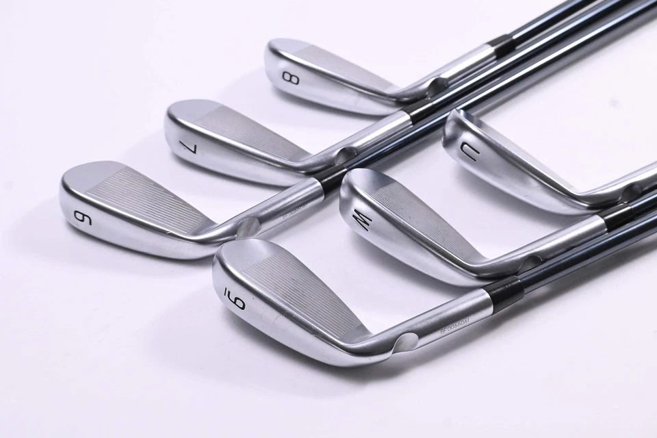 Ping i530 Irons / 6-PW+GW / Green Dot / Stiff Flex UST Mamiya Recoil Dart 75 - Image 4 of 4