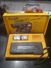 Vintage Kodak Ektralite 10 - 110 Film Camera Original Box Instructions Untested