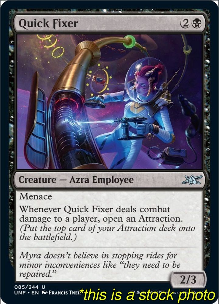 Magic Quick Fixer Unfinity 85 Lightly Played