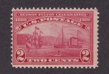 MATT'S STAMPS SCOTT #372 HUDSON-FULTON 2-CENT 1909 COMMEMORATIVE ISSUE MNH CV$42